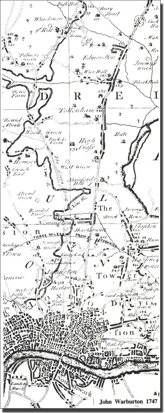 John Warburton Map 1747